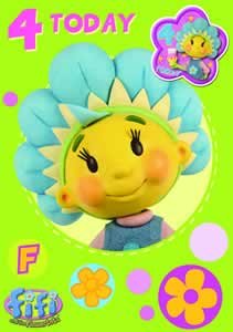 FIFI Birthday Card Age 4