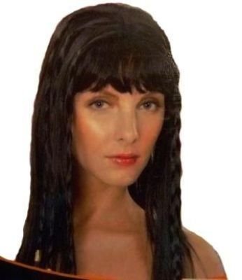 Cleopatra Long Hair schwarz Perücke