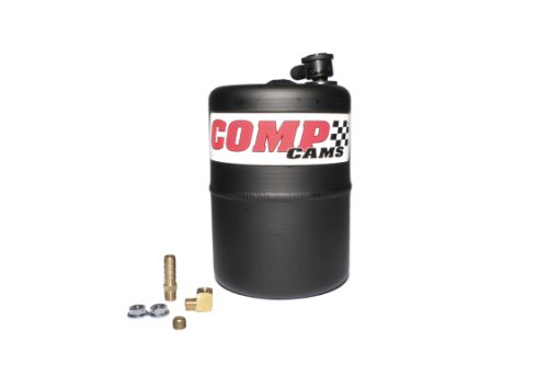 Competition Cams 5200 Vacuum Canister, Black Powder Coated Aluminum