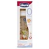 Chicco 00071371030050 - Babyfl�schchen Wohlbefinden, Glas, 240ml, Kautschuksauger
