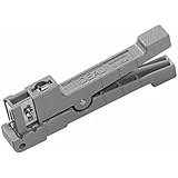 Ideal 45-162 Coaxial Cable Stripper, Up to 1/8", 3.2mm O.D, Gray