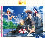 Ani lottery "Girls und Panzer" E Award Clear Poster E-1 (japan import)