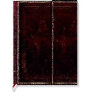 PaperBlanks Black Moroccan Lined Pages Journal ,MIDI