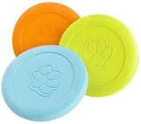 Zisc Flying Disc Dog Toy - Tangerine