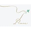 White Peace Dove Boxed Christmas Cards