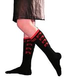 Bootique Boulevard Devil Print Knee High Socks