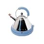 Alessi Michael Graves Electric Kettle in Blue with Red Bird