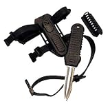 Shark Stainless Steel Scuba Diving Backup Knife w/ Sheath & Hose Clip, Scuba Knives, Scuba Knife, Authorized Dealer Full Warranty