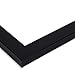 ArtToFrames 24x32 inch Satin Black Picture Frame, 2WOMFRBW26079-24x32