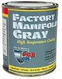 POR 15 FACTORY MANIFOLD GRAY HALF PINT MANIFOLD GRAY