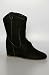 thumbnail: 80%20 The Annie Cowgirl Hidden Wedge Bootie in Black,Shoes for Women from 80%20