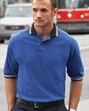Adult 6.5 oz. 100% Cotton Racing Golf Shirt