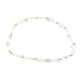 Anklet - A61 - Stretch - Swarovski (tm) Crystal and Heishi Beads ~ Clear AB