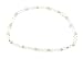Anklet - A61 - Stretch - Swarovski (tm) Crystal and Heishi Beads ~ Clear AB