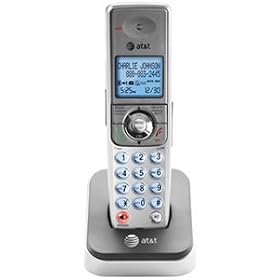 AT&T SL80108 DECT 6.0 Digital Cordless Expansion Handset (Titanium and Carbonite) by AT&T