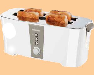 SEVERIN 4 SLICE LONG SLOT TOASTER
