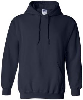 Customized Gildan 18500 Heavy Blend Hooded Sweatshirt (Navy / S)