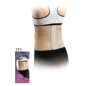 Lumbar Sacral Support, with Double Pull System, XX-Large