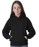 Hanes 7.8 oz Youth COMFORTBLEND EcoSmart Fleece Pullover Hood