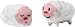 Alessi Tiny Little sheep Christmas nativity figurines
