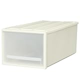 アイリスオーヤマ 押入れ積み重ねボックス≪幅39cm・深型≫ベージュ