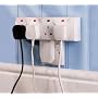 4 WAY PLUG IN SOCKET ADAPTOR (764)-SPIKE/SURGE/EXTENSION