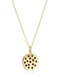 Lisa Stewart Round Black Starburst Necklace