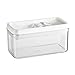 Felli Flip Tite Acrylic Food Storage Rectangular Canister, 33 oz. (1)
