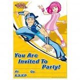 Lazy Town Party Invitations - 20 Lazy Town party invites