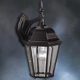 Kichler Black Madison Lanterns/Wall Mounted Entrance