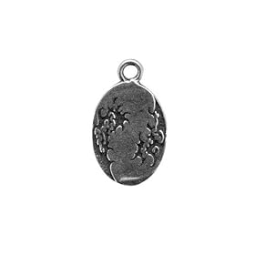 In Silence, One Hears All, Zen Pewter Pendant