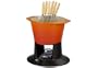Le Creuset 1-3/4-Quart Traditional Fondue Pot, Flame