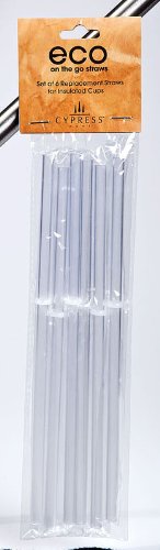 Acrylic Straws - Set of 6