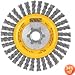 DEWALT DW4906 8-Inch Crimped Bench Wire Wheel, 5/8 Arbor, Medium Face, .014-Inch Wire