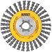 DEWALT DW4906 8-Inch Crimped Bench Wire Wheel, 5/8 Arbor, Medium Face, .014-Inch Wire