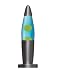 Motion Lamp - 13 inch, Yellow Wax, Blue Liquid