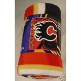 Calgary Flames Fleece Blanket Throw