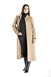 Women's Full Length Overcoat in Pure Cashmere