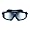 Metallic blue frame