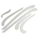 C-Thru&reg; Ship Curve Set-SHAPES CURVES 6 PER SET