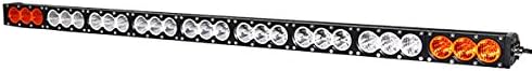 Jeep Wrangler Jk for 50" Single Row Cree 270w Led Work Light Bar 10w Amber White Led Fog Lamp with Flash Wiring Harness+stainless Steel Metal Upper Windshield Mounting Brackets+4pcs Amber Offroad 16w Led Work Light with Wiring Harness 4 Legs+jeep Wrangler Jk Windshield Hinge Lower Corner Brackets