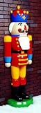 Giant Indoor and Outdoor Half Nutcracker Christmas Statue 75