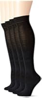K. Bell Women's Soft Modal Blended Knee High Socks In Solid Colors (Pack of 4)