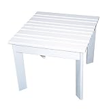 Prairie Leisure Design 71-004 16' ' Side Table - Satin White