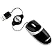 Toshiba PA1367U-1NMS USB Mini Optical Scroller Mouse with Retractable Cord
