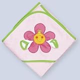 Personalized Flower Power Hooded Towel