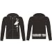 Alkaline Trio ALK3 Punk Rock Band Scissor Hand Adult Full Zip Hoody Hoodie Black Sweatshirt