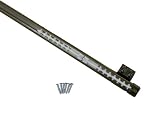 日中製作所 カーテンレール シングル 伸縮ホームセットニューNK型 塩ビアンバー 長さ:1100~2000mm NNB-2