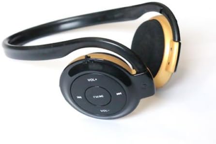 Lentenda Stereo Head-loop Sport Mp3 Player with Fm Radio Wireless Headset Headphone (yellow)