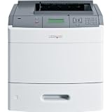 Lexmark T650N Laser Printer - Monochrome - 1200 x 1200dpi Print - Plain Paper Print - Desktop. T650N LASER 45PPM 1200X1200DPI LTR USB 128MB DUPL PCL6 W/ 5YR WARR LASER. 45ppm Mono Print - 350 sheets Input - Fast Ethernet - USB